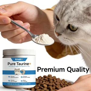 Cats Taurine Powder Supporting Heart Health Maintaining Normal Visual Functions Rich in Nutrients Kitten Daily Care Supplements