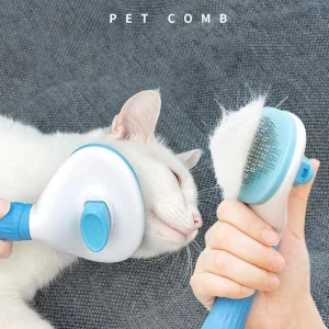 Hot-selling pet cat dog comb effective to remove floating hair comb pet dog hair cleaning pet supplies